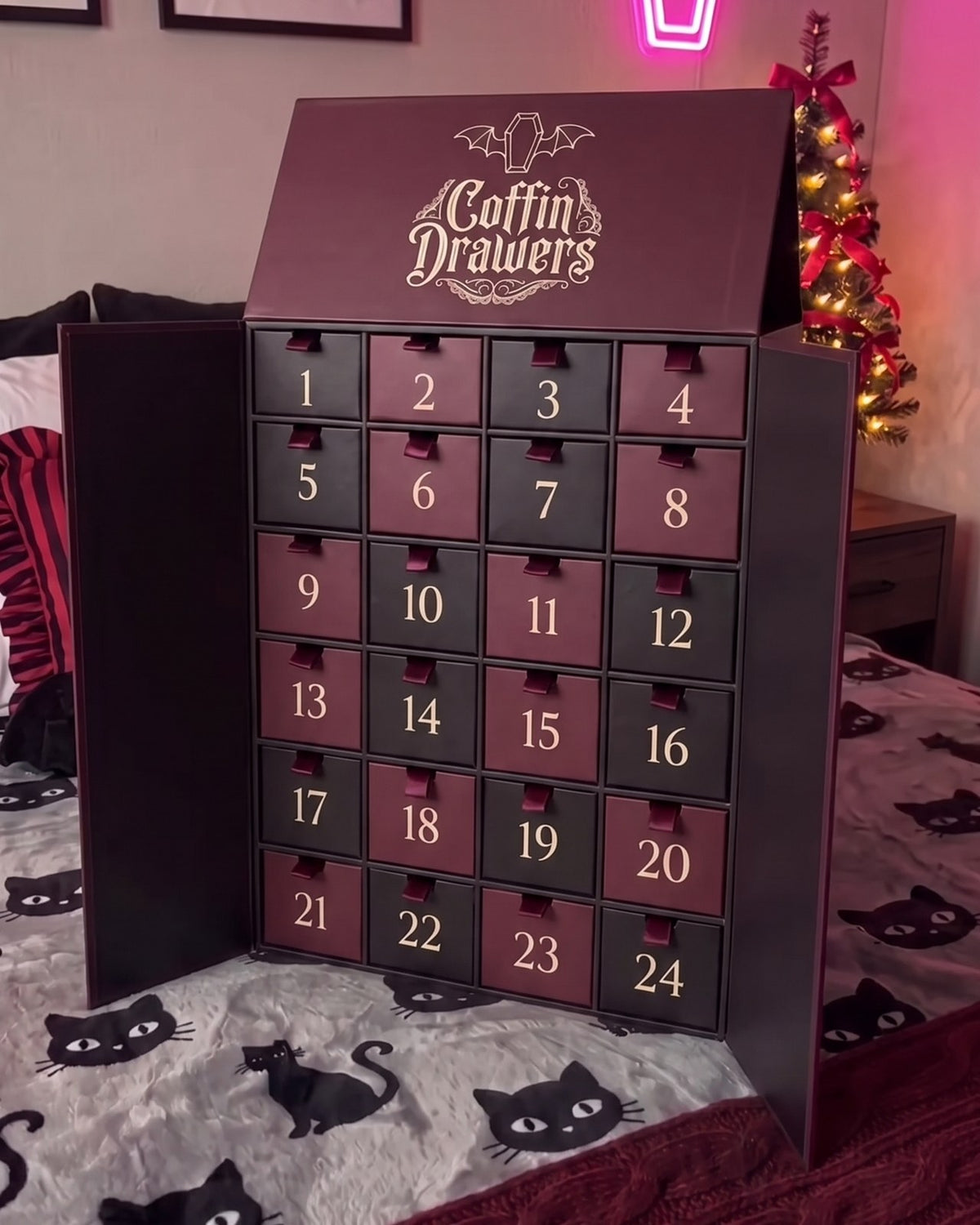 Coffin Drawers — 24-Day Goth Thong Advent Calendar